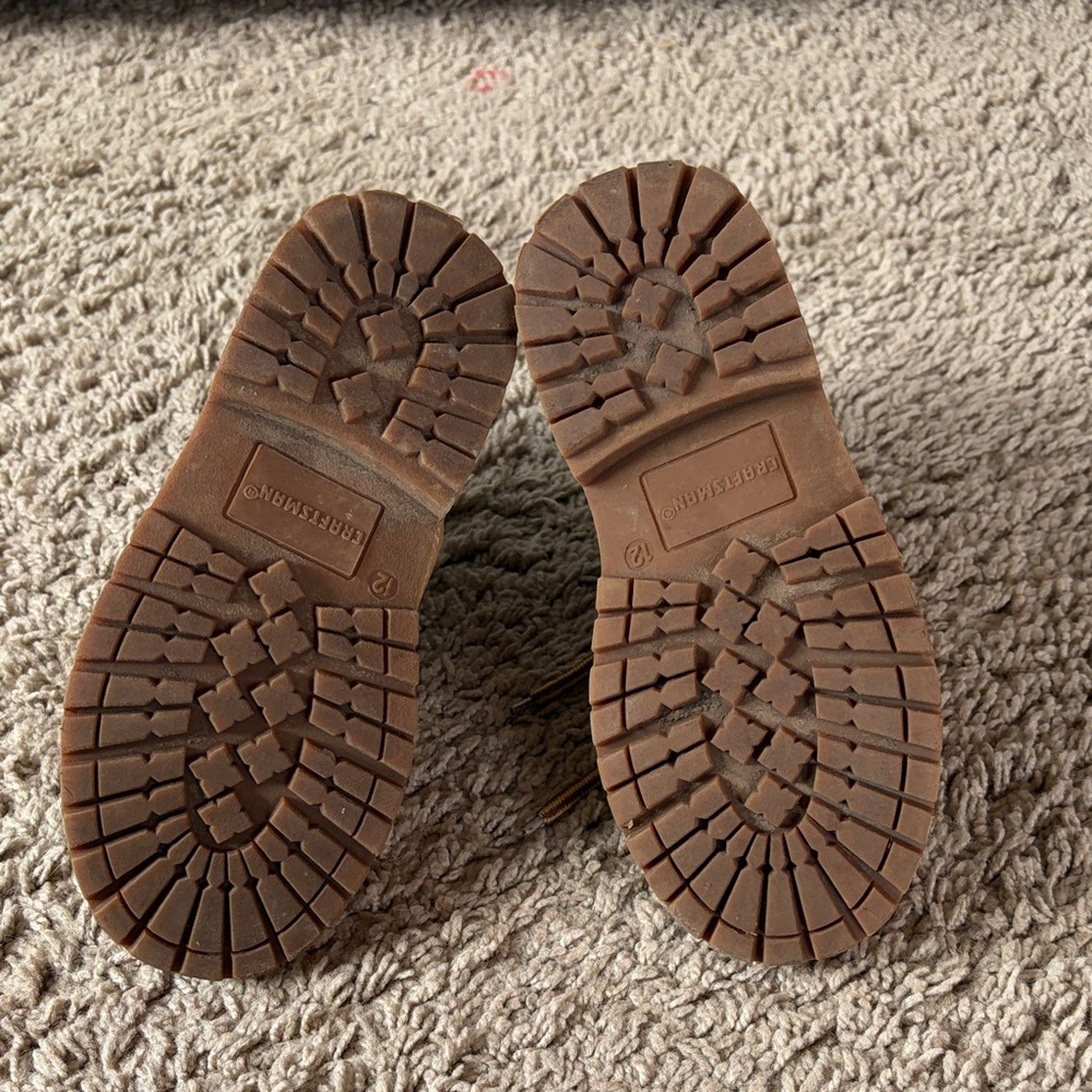 Craftman Kids Tan Work Boots - Picture 4 of 4
